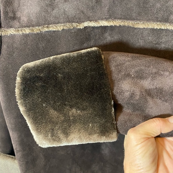 Valerie Stevens casual Faux Suede/Fur Coat - Picture 8 of 10